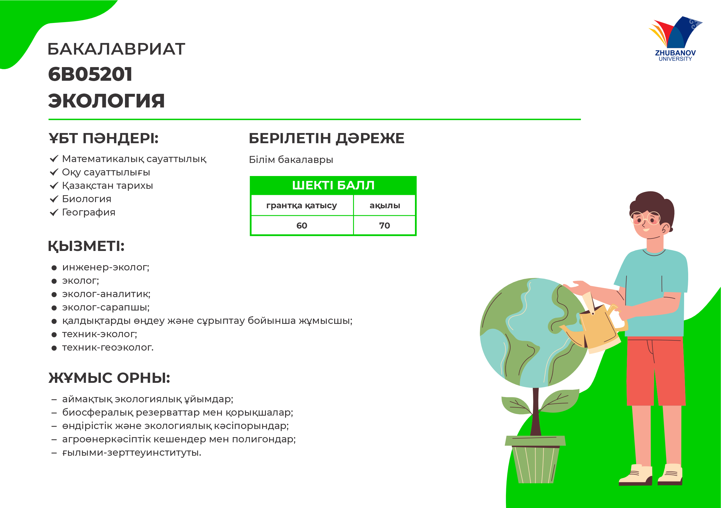 6В01102 Психология и менеджмент образования